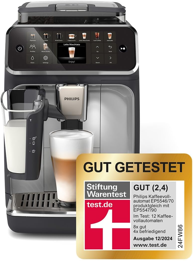 Philips Serie 5500 Kaffeevollautomat LatteGo | EP5546/70